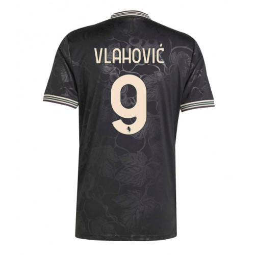Stroje piłkarskie Juventus Dusan Vlahovic #9 Koszulka Trzeciej 2025-26 Krótki Rękaw